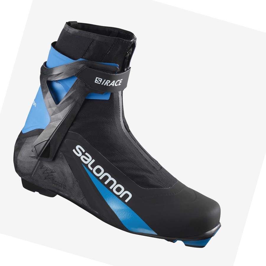 Botas Esqui Salomon S/RACE CARBON SKATE PROLINK Hombre Negros Azules | MX 2884CTV